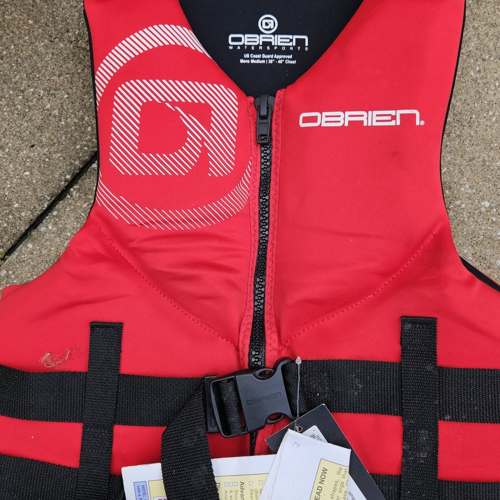 Women's Red Swim Vest